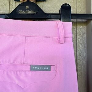 DUNNING Golf ⛳️ Men’s Pink 10” Performance Golf Short - Size 33